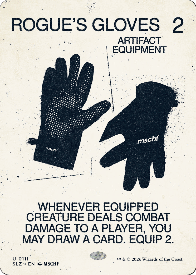 Rogue's Gloves (0111) [Secret Lair x MSCHF: The Zeta Set] | Empire Gaming NC