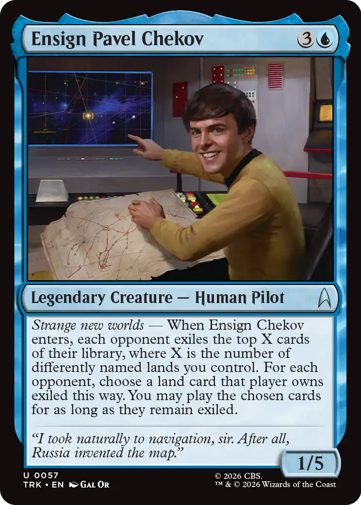 Ensign Pavel Chekov [Star Trek] | Empire Gaming NC