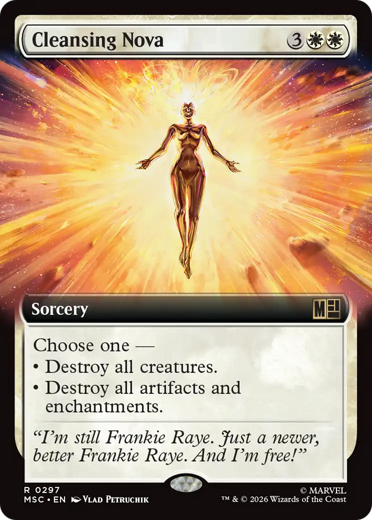 Cleansing Nova (Extended Art) [Marvel Super Heroes Commander] | Empire Gaming NC