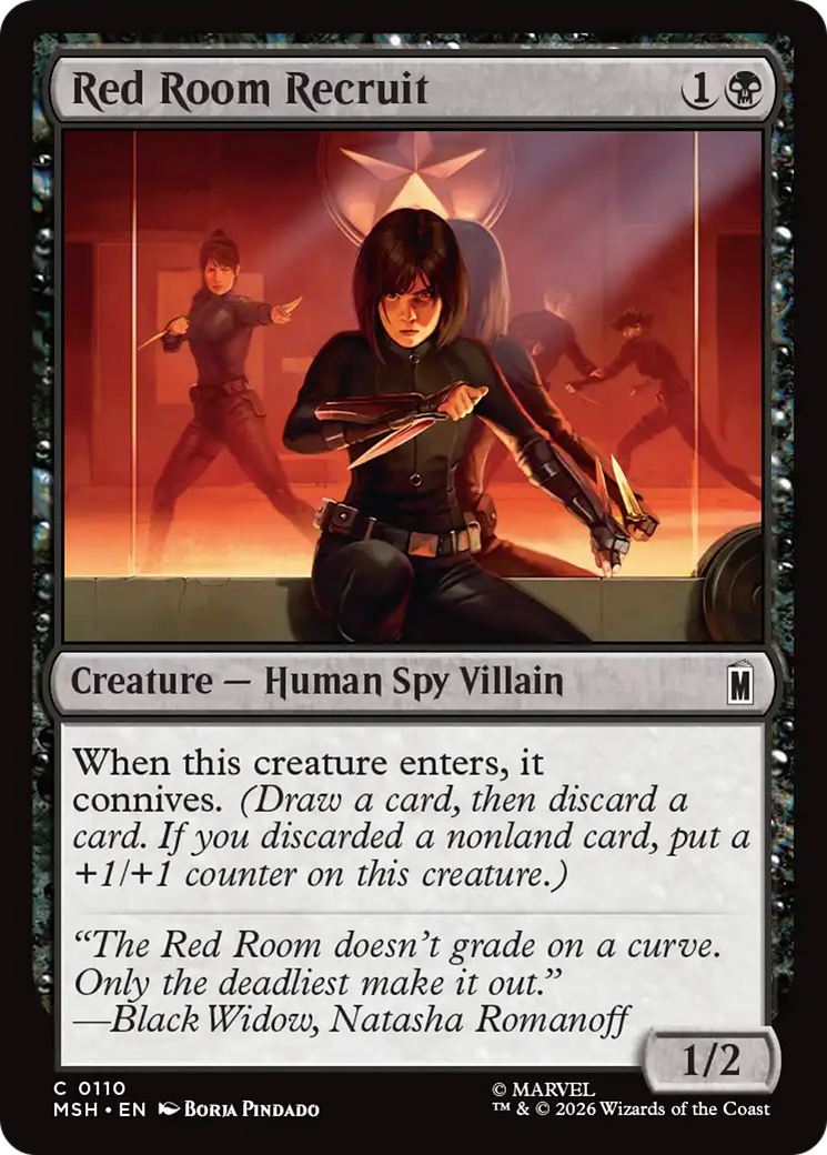 Red Room Recruit [Marvel Super Heroes] | Empire Gaming NC