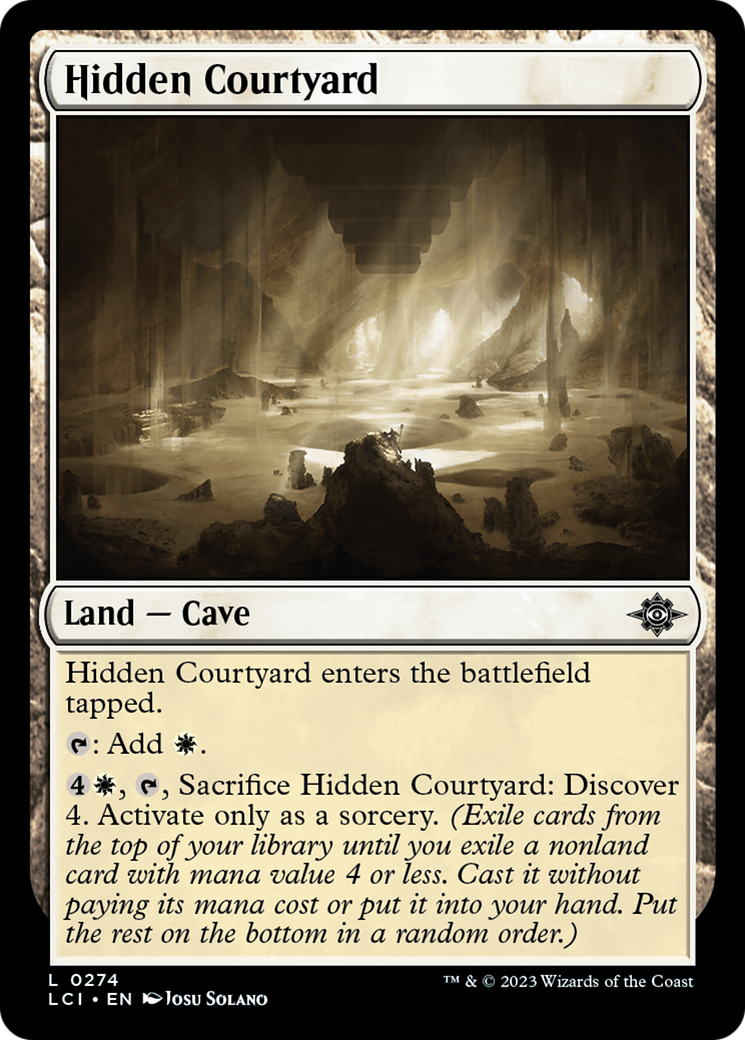 Hidden Courtyard [The Lost Caverns of Ixalan] | Empire Gaming NC