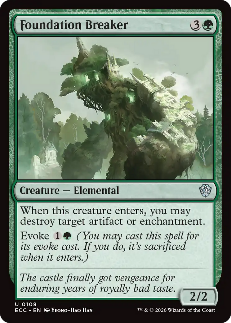 Foundation Breaker [Lorwyn Eclipsed Commander] | Empire Gaming NC