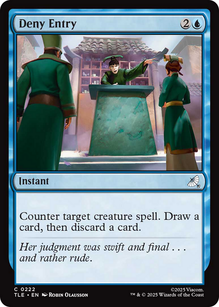 Deny Entry [Avatar: The Last Airbender: Eternal-Legal] | Empire Gaming NC