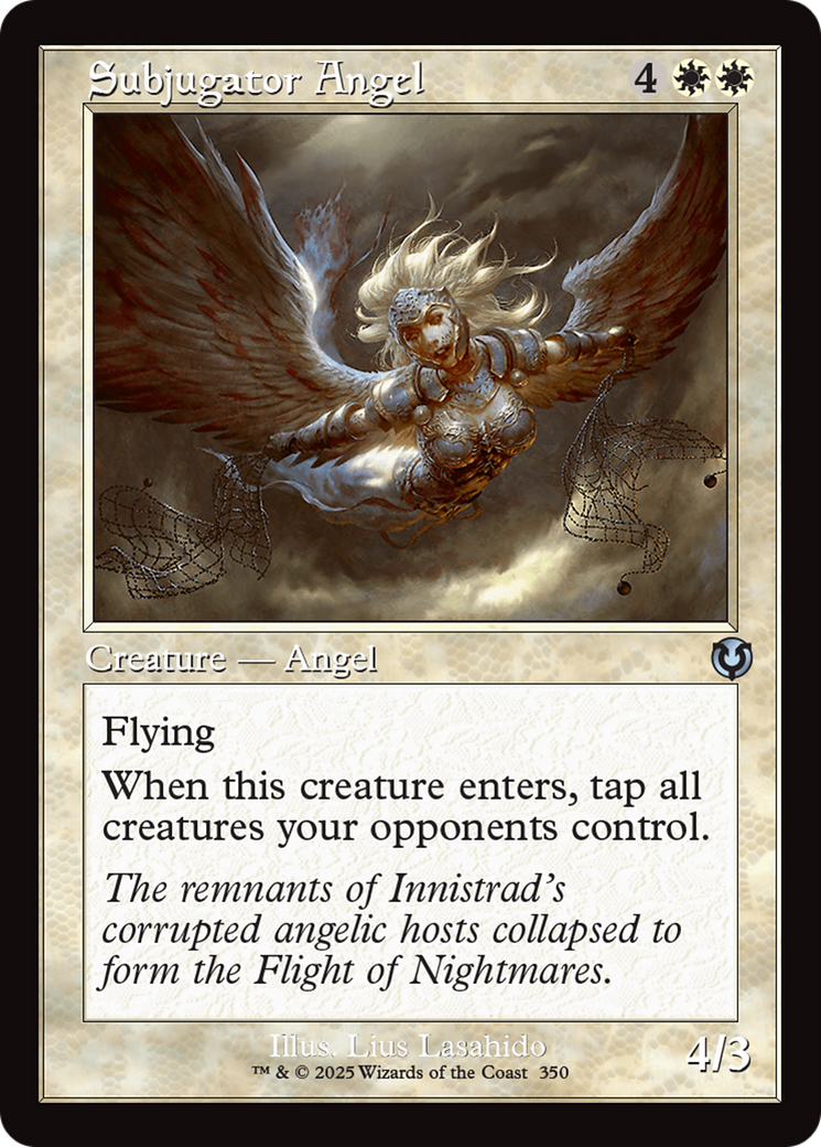 Subjugator Angel (Retro Frame) [Innistrad Remastered] | Empire Gaming NC