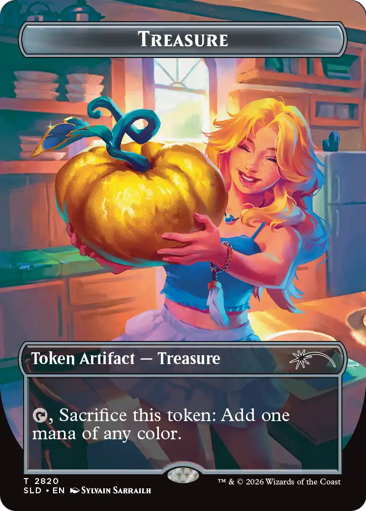 Treasure Token (2820) [Secret Lair Drop Series] | Empire Gaming NC