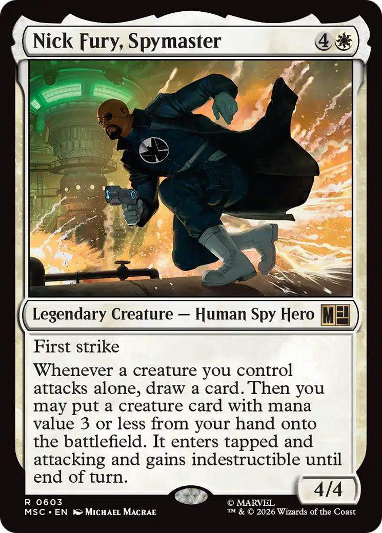 Nick Fury, Spymaster [Marvel Super Heroes Commander] | Empire Gaming NC