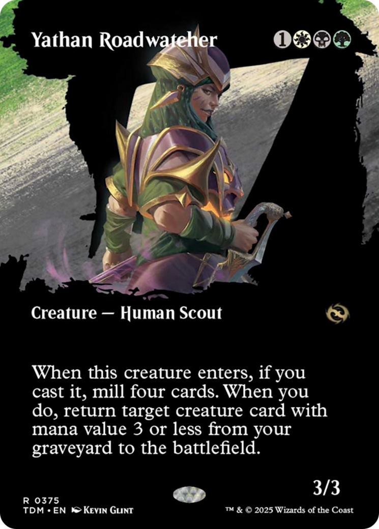 Yathan Roadwatcher (Borderless) [Tarkir: Dragonstorm] | Empire Gaming NC