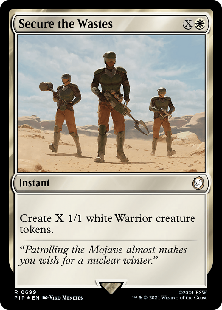 Secure the Wastes (Surge Foil) [Fallout] | Empire Gaming NC