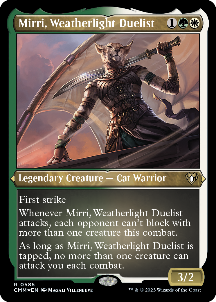 Mirri, Weatherlight Duelist (Foil Etched) [Commander Masters] | Empire Gaming NC