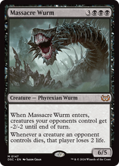 Massacre Wurm [Duskmourn: House of Horror Commander] | Empire Gaming NC