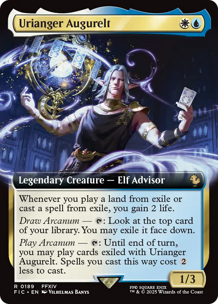 Urianger Augurelt (Extended Art) [FINAL FANTASY Commander] | Empire Gaming NC