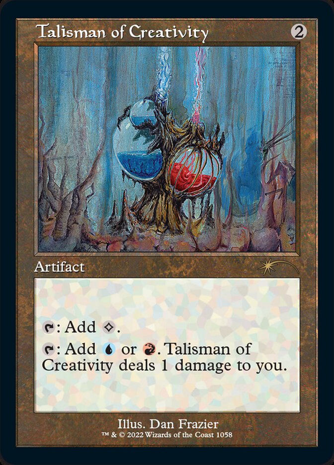 Talisman of Creativity (Foil Etched) [Secret Lair Drop Series] | Empire Gaming NC