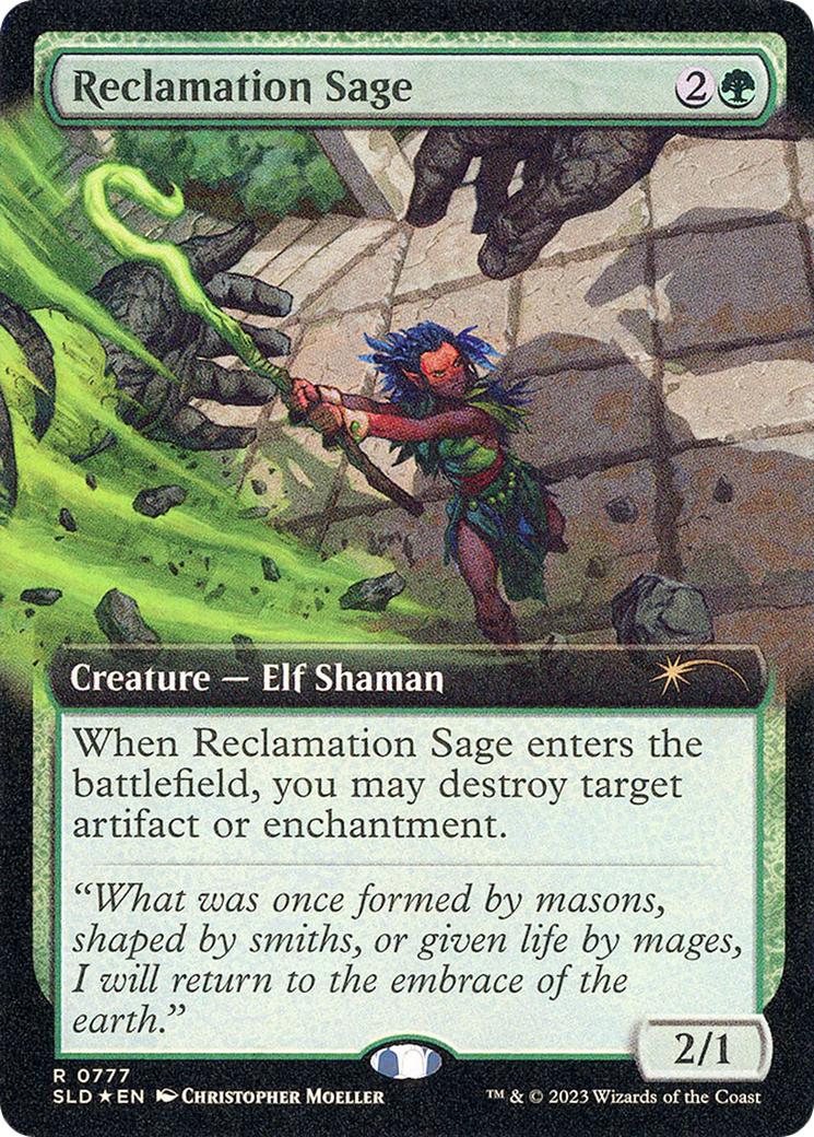 Reclamation Sage (Extended Art) [Secret Lair Drop Series] | Empire Gaming NC