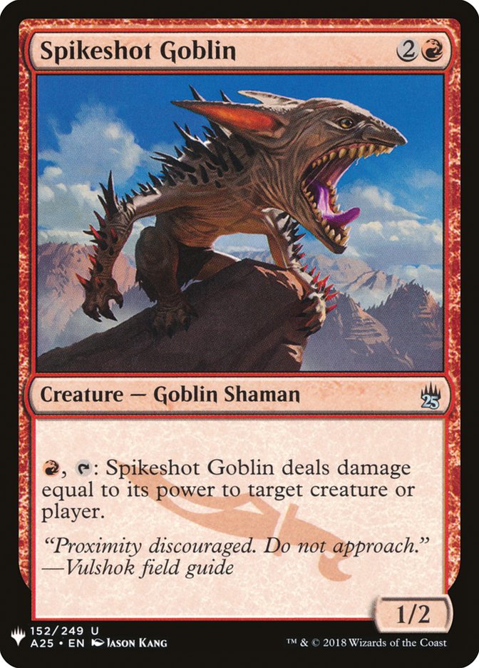 Spikeshot Goblin [Mystery Booster] | Empire Gaming NC