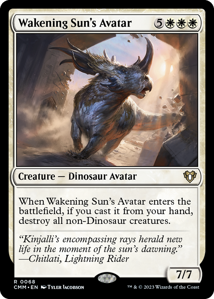 Wakening Sun's Avatar [Commander Masters] | Empire Gaming NC