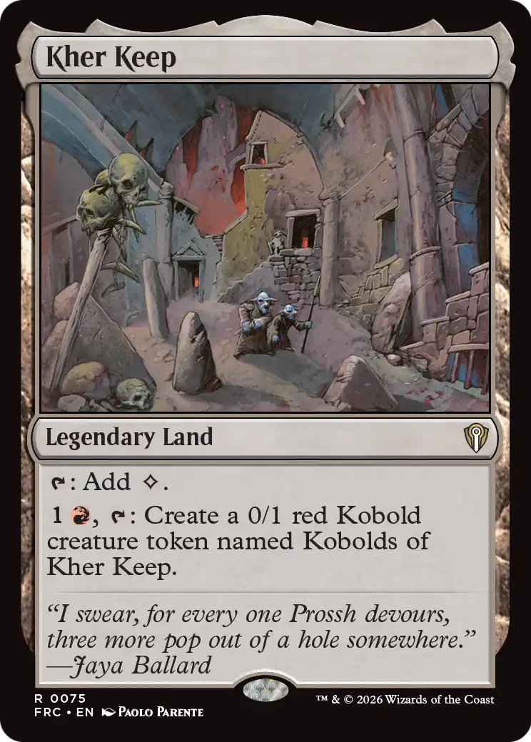 Kher Keep [Reality Fracture Commander] | Empire Gaming NC