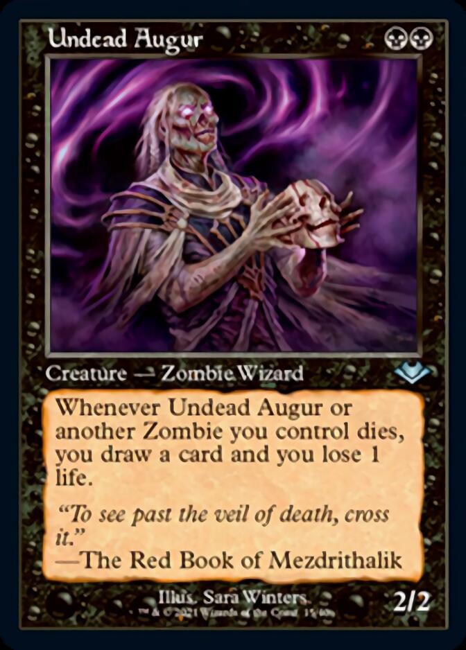 Undead Augur (Retro Foil Etched) [Modern Horizons] | Empire Gaming NC