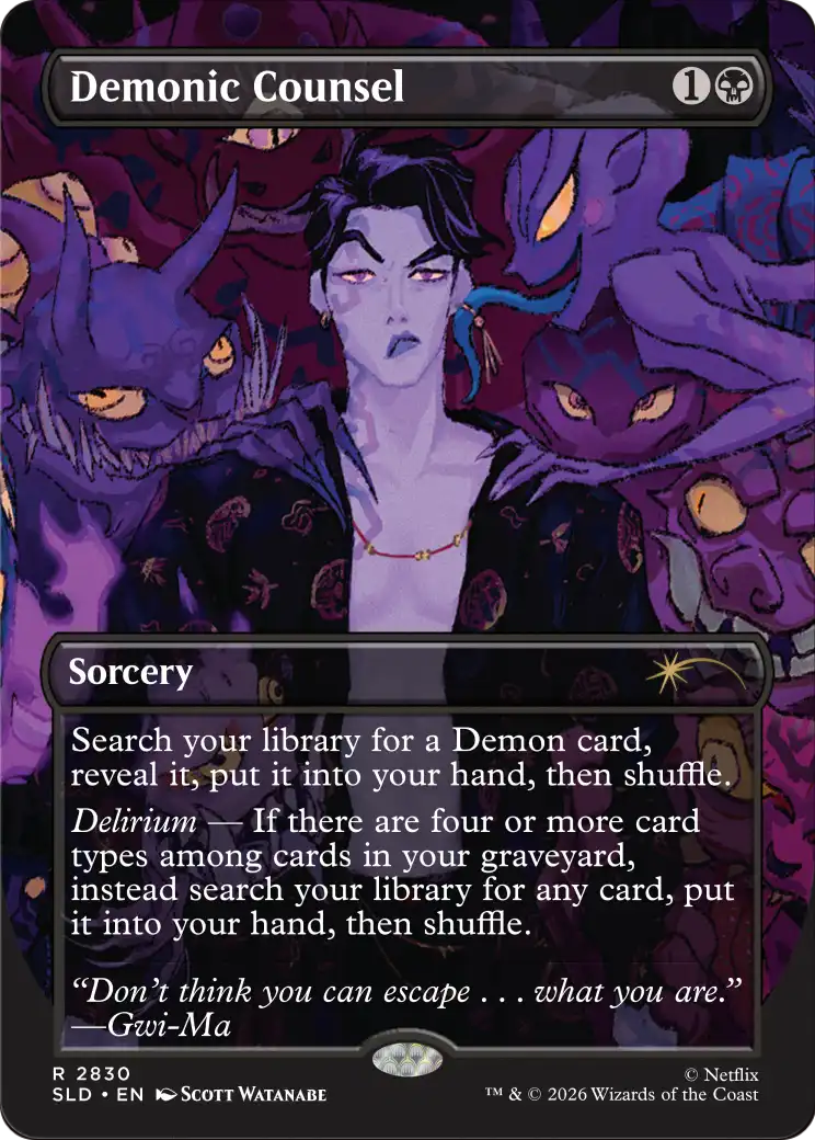 Demonic Counsel [Secret Lair Drop Series] | Empire Gaming NC