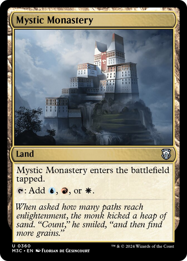 Mystic Monastery [Modern Horizons 3 Commander] | Empire Gaming NC