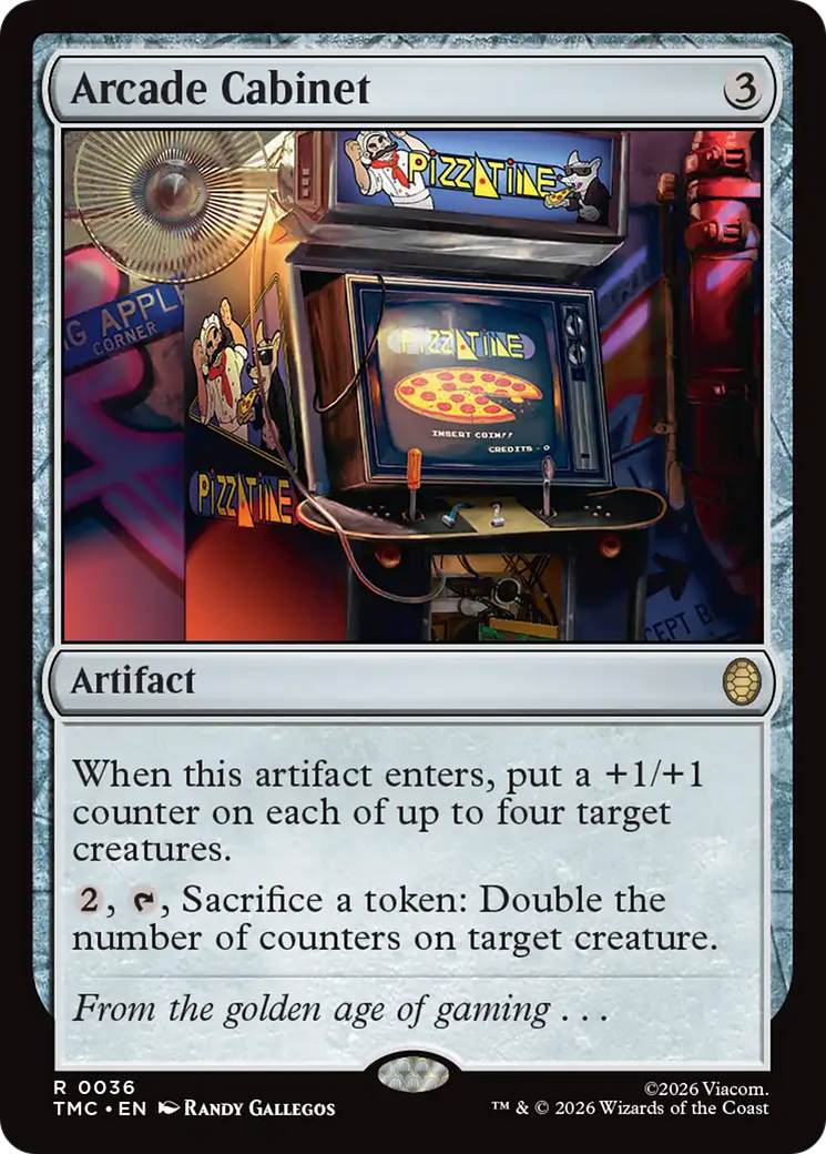 Arcade Cabinet [Teenage Mutant Ninja Turtles Commander] | Empire Gaming NC