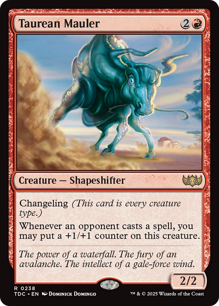 Taurean Mauler [Tarkir: Dragonstorm Commander] | Empire Gaming NC