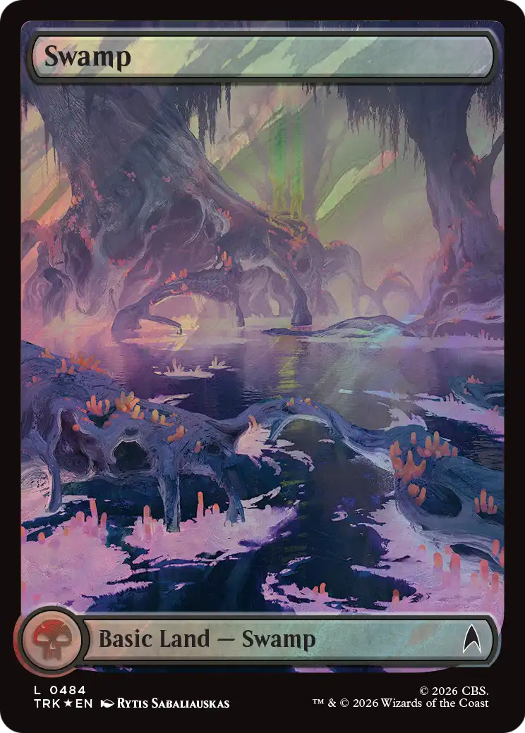Swamp (0484) (Surge Foil) [Star Trek] | Empire Gaming NC