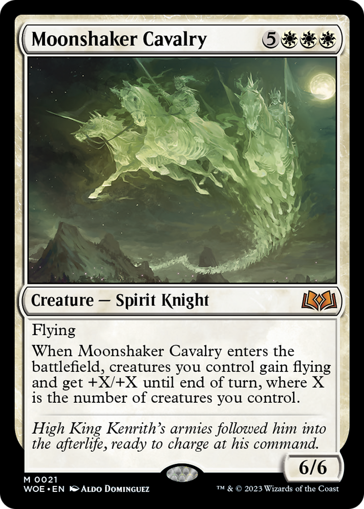Moonshaker Cavalry [Wilds of Eldraine] | Empire Gaming NC