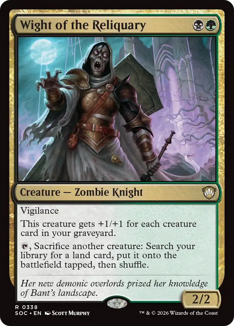 Wight of the Reliquary [Secrets of Strixhaven Commander] | Empire Gaming NC
