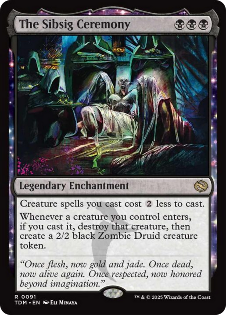 The Sibsig Ceremony [Tarkir: Dragonstorm] | Empire Gaming NC
