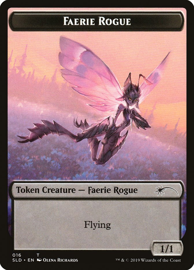 Faerie Rogue Token (016) [Secret Lair Drop Series] | Empire Gaming NC