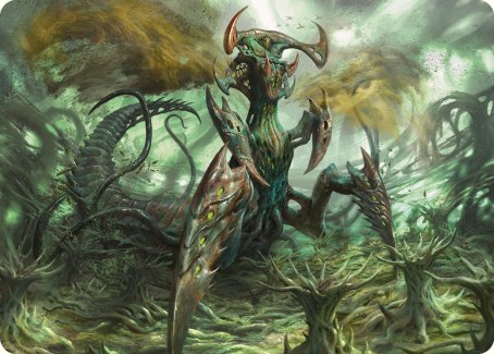 Zopandrel, Hunger Dominus Art Card [Phyrexia: All Will Be One Art Series] | Empire Gaming NC