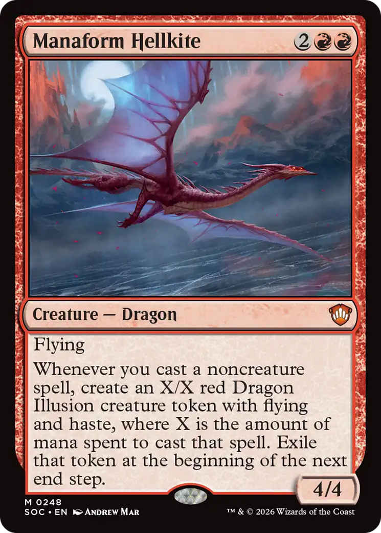 Manaform Hellkite [Secrets of Strixhaven Commander] | Empire Gaming NC