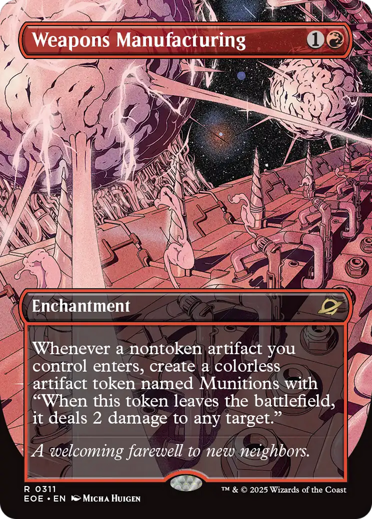 Weapons Manufacturing (Borderless) [Edge of Eternities] | Empire Gaming NC