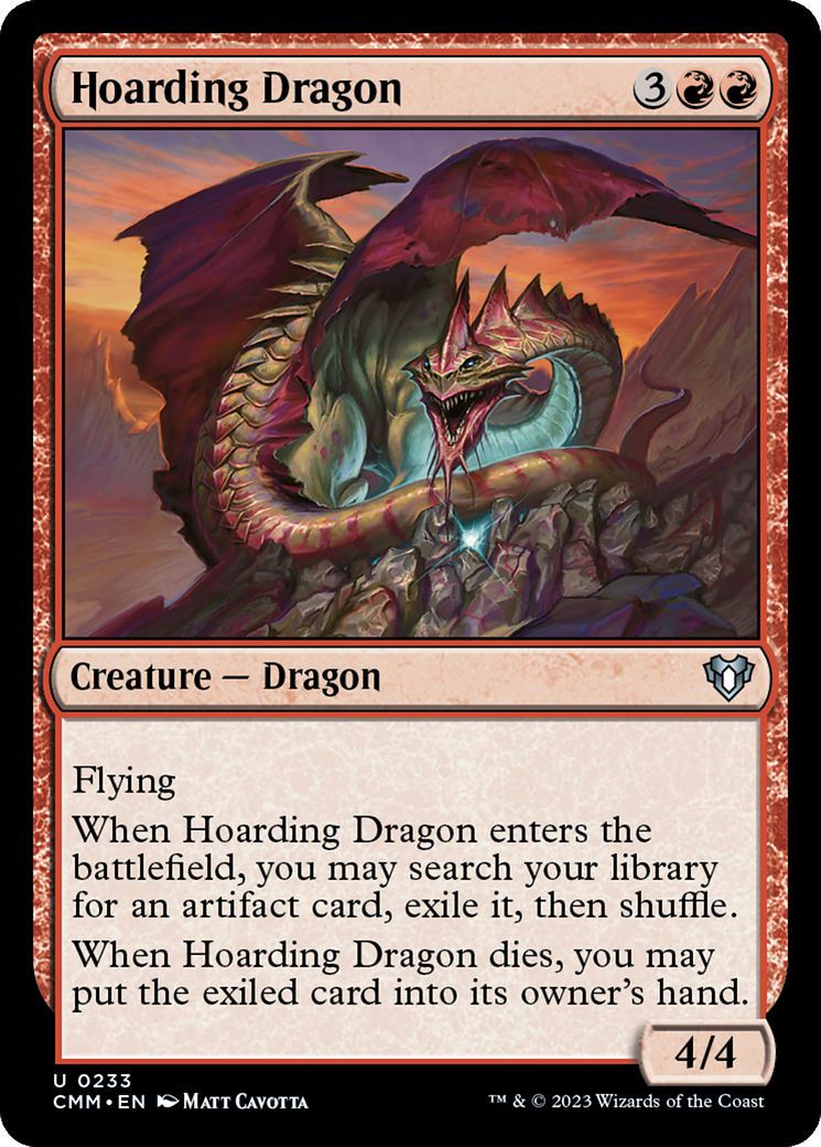 Hoarding Dragon [Commander Masters] | Empire Gaming NC