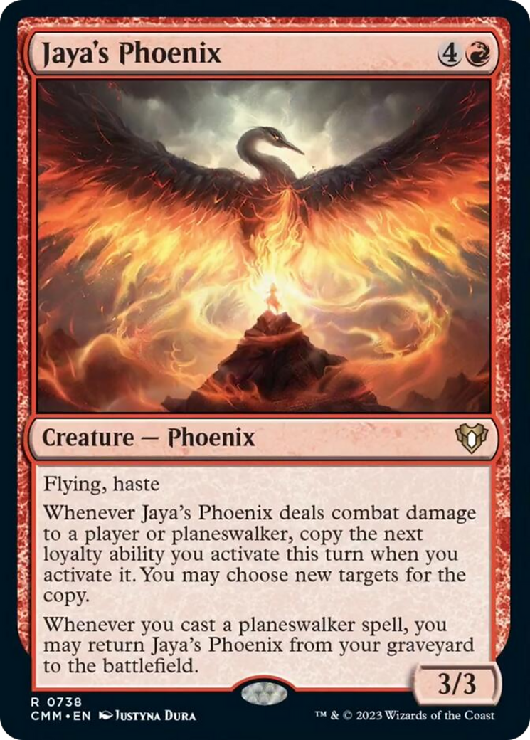 Jaya's Phoenix [Commander Masters] | Empire Gaming NC