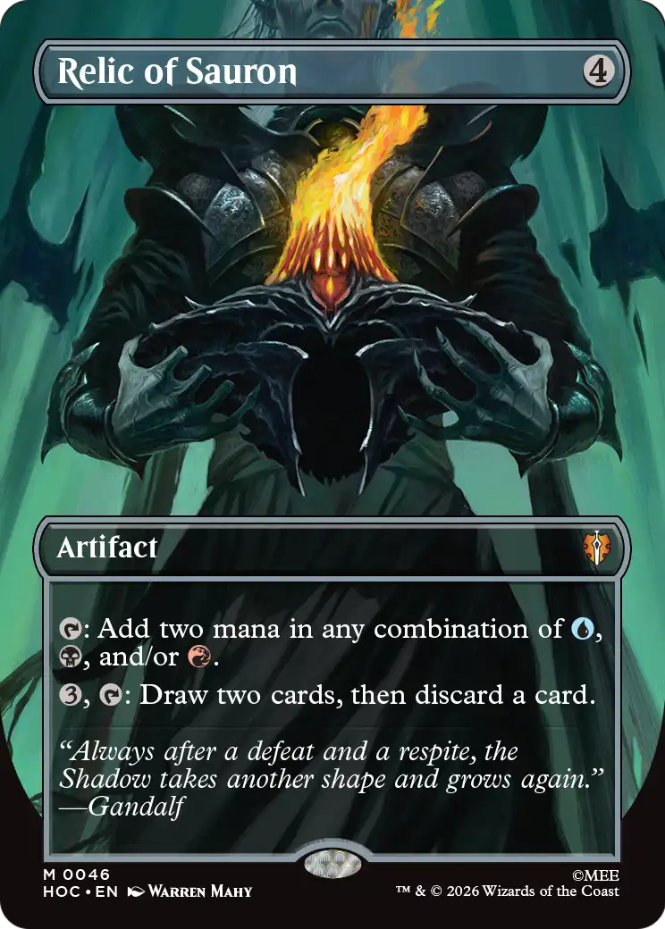 Relic of Sauron (Borderless) [The Hobbit: Eternal-Legal] | Empire Gaming NC