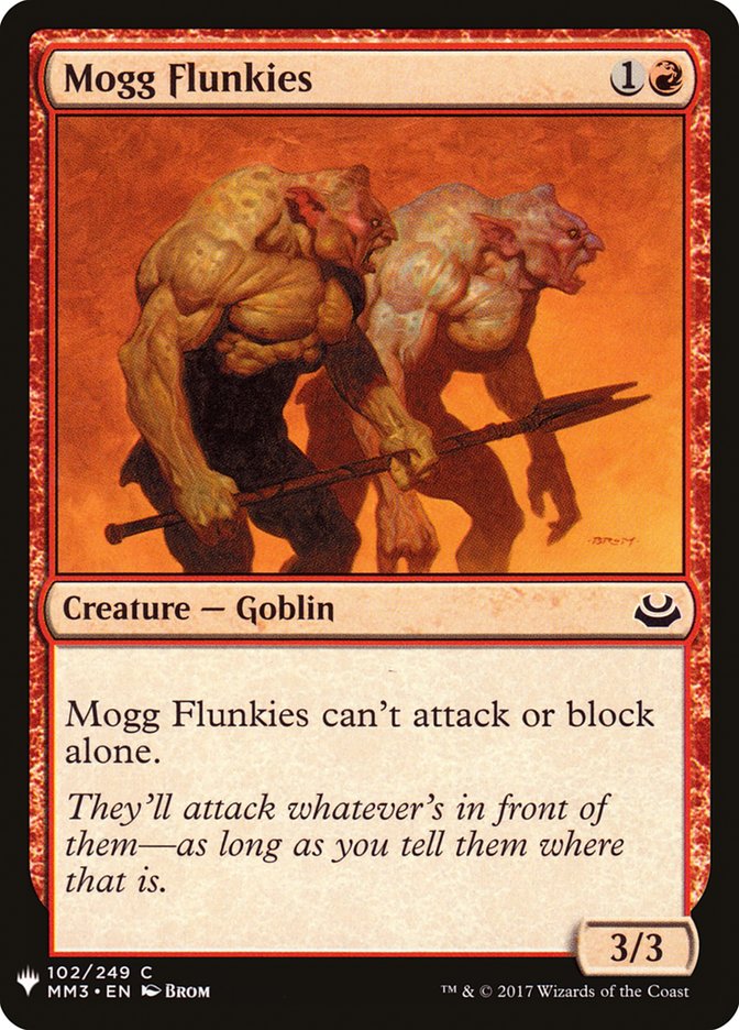 Mogg Flunkies [Mystery Booster] | Empire Gaming NC