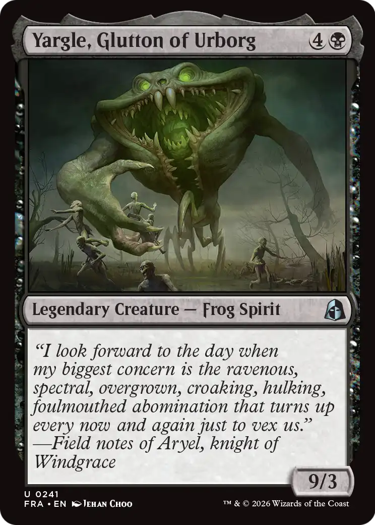 Yargle, Glutton of Urborg [Reality Fracture] | Empire Gaming NC