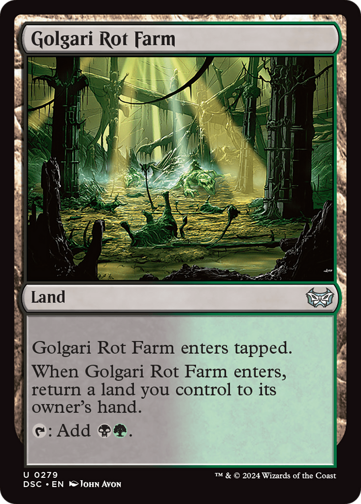 Golgari Rot Farm [Duskmourn: House of Horror Commander] | Empire Gaming NC