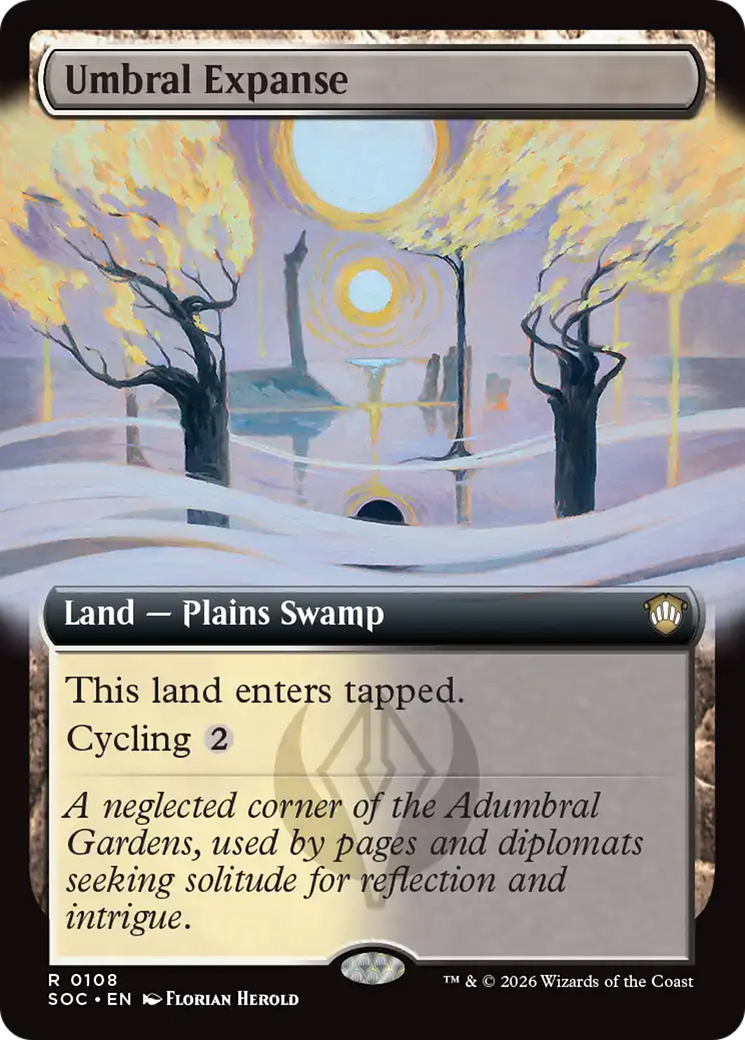 Umbral Expanse (Extended Art) [Secrets of Strixhaven Commander] | Empire Gaming NC