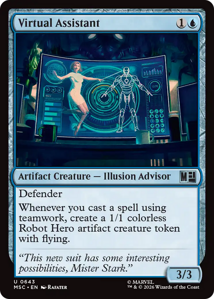 Virtual Assistant [Marvel Super Heroes Commander] | Empire Gaming NC