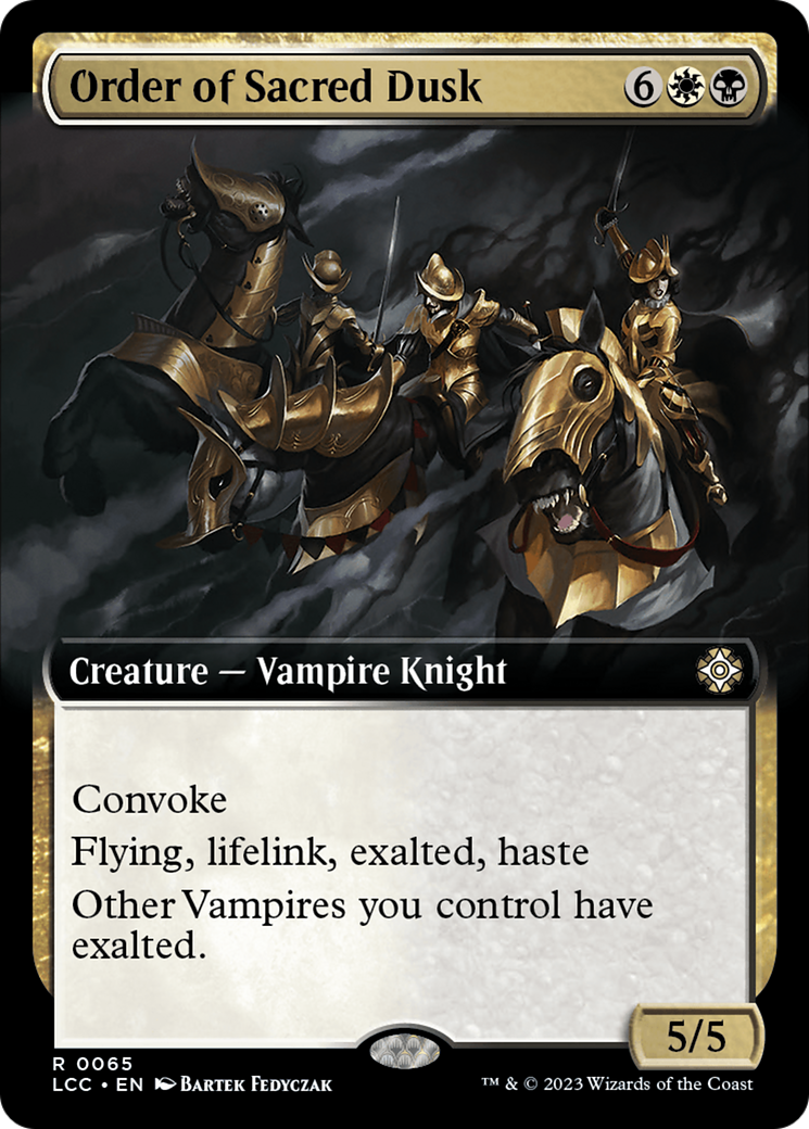 Order of Sacred Dusk (Extended Art) [The Lost Caverns of Ixalan Commander] | Empire Gaming NC