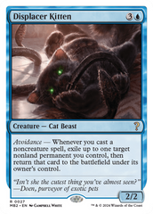 Displacer Kitten (White Border) [Mystery Booster 2] | Empire Gaming NC