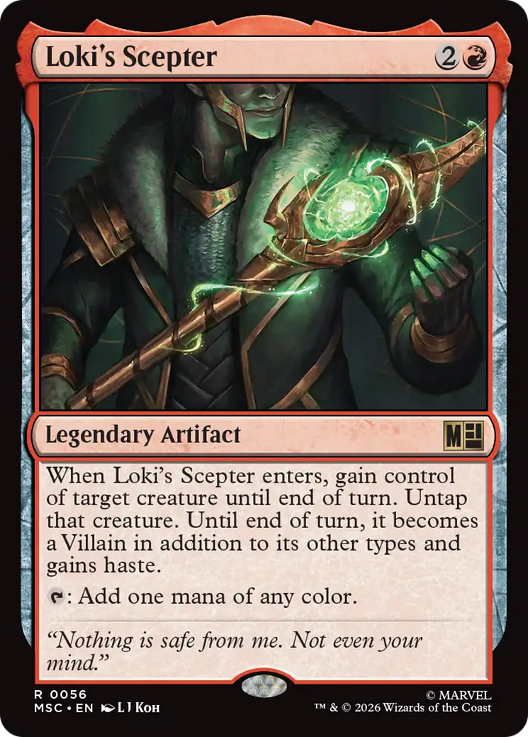 Loki's Scepter [Marvel Super Heroes Commander] | Empire Gaming NC