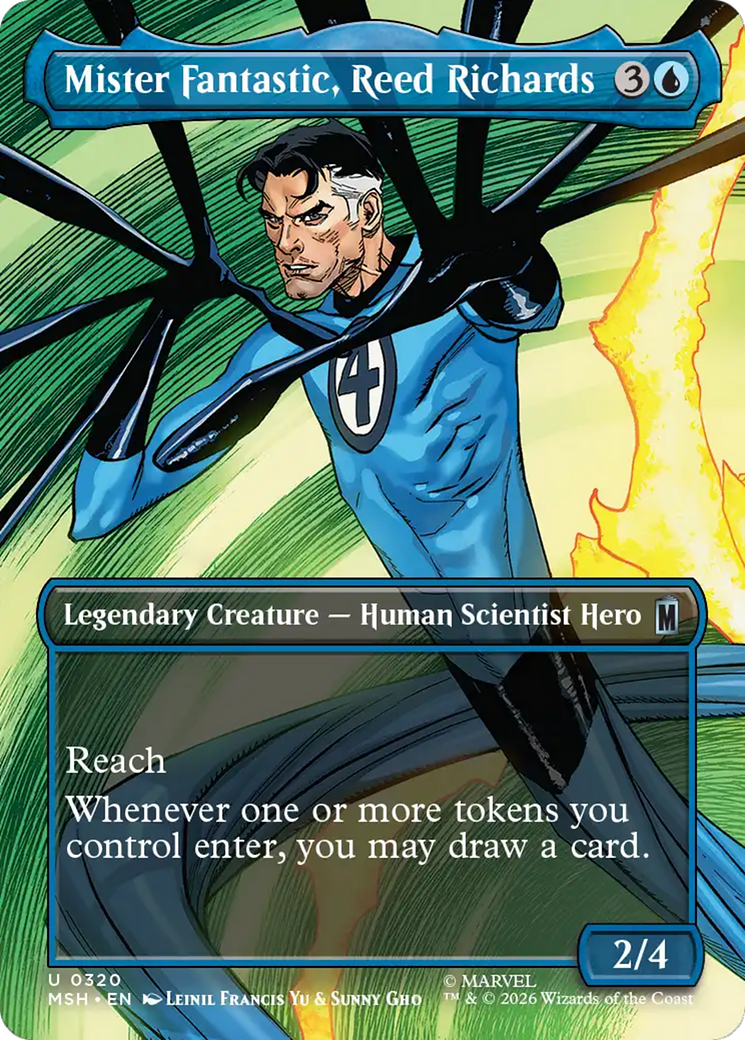 Mister Fantastic, Reed Richards (Borderless) [Marvel Super Heroes] | Empire Gaming NC