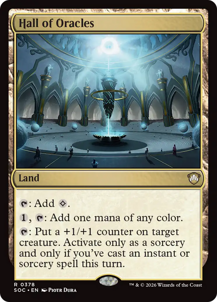 Hall of Oracles [Secrets of Strixhaven Commander] | Empire Gaming NC