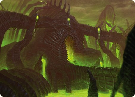 The Dross Pits Art Card [Phyrexia: All Will Be One Art Series] | Empire Gaming NC