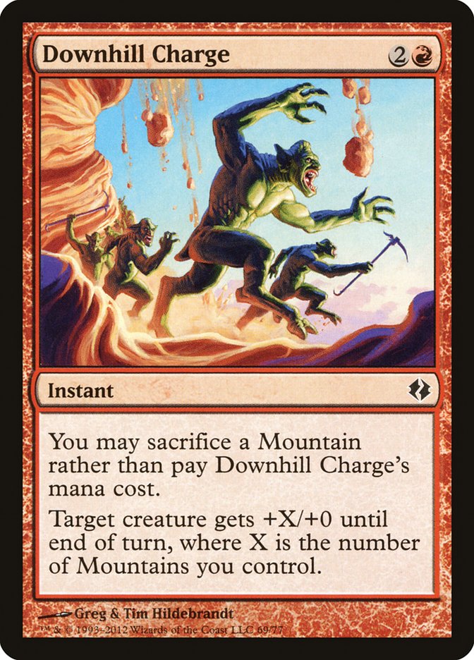 Downhill Charge [Duel Decks: Venser vs. Koth] | Empire Gaming NC