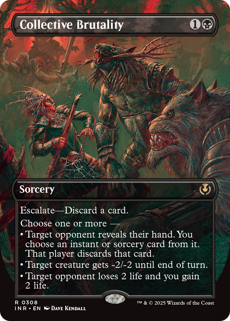 Collective Brutality (Borderless) [Innistrad Remastered] | Empire Gaming NC
