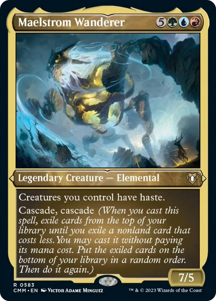 Maelstrom Wanderer (Foil Etched) [Commander Masters] | Empire Gaming NC